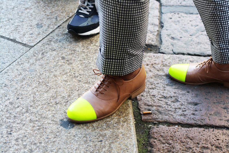 DIY Neon Toe Shoes The Sweet 7