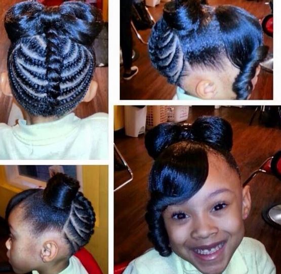 Black Kids Ponytail Hairstyles For Beautiful And Handsome Children