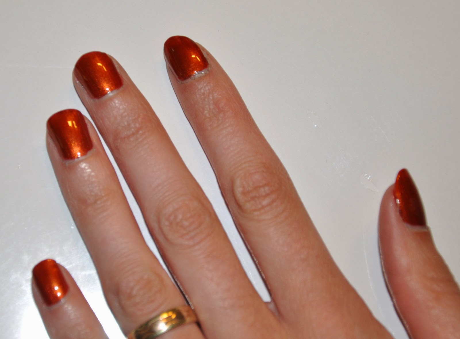 Copper Nail Polish for Red Hair - wide 2
