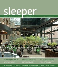 Sleeper. Hotel design, Development & Architecture 41 - March & April 2012 | ISSN 1476-4075 | TRUE PDF | Bimestrale | Professionisti | Alberghi | Design | Architettura
Sleeper is the international magazine for hotel design, development and architecture.
Published six times per year, Sleeper features unrivalled coverage of the latest projects, products, practices and people shaping the industry. Its core circulation encompasses all those involved in the creation of new hotels, from owners, operators, developers and investors to interior designers, architects, procurement companies and hotel groups.
Our portfolio comprises a beautifully presented magazine as well as industry-leading events including the prestigious European Hotel Design Awards – established as Europe’s premier celebration of hotel design and architecture – and the Asia Hotel Design Awards, set to launch in Singapore in March 2015. Sleeper is also the organiser of Sleepover, an innovative networking event for hotel innovators.
Sleeper is the only media brand to reach all the individuals and disciplines throughout the supply chain involved in the delivery of new hotel projects worldwide. As such, it is the perfect partner for brands looking to target the multi-billion pound hotel sector with design-led products and services.