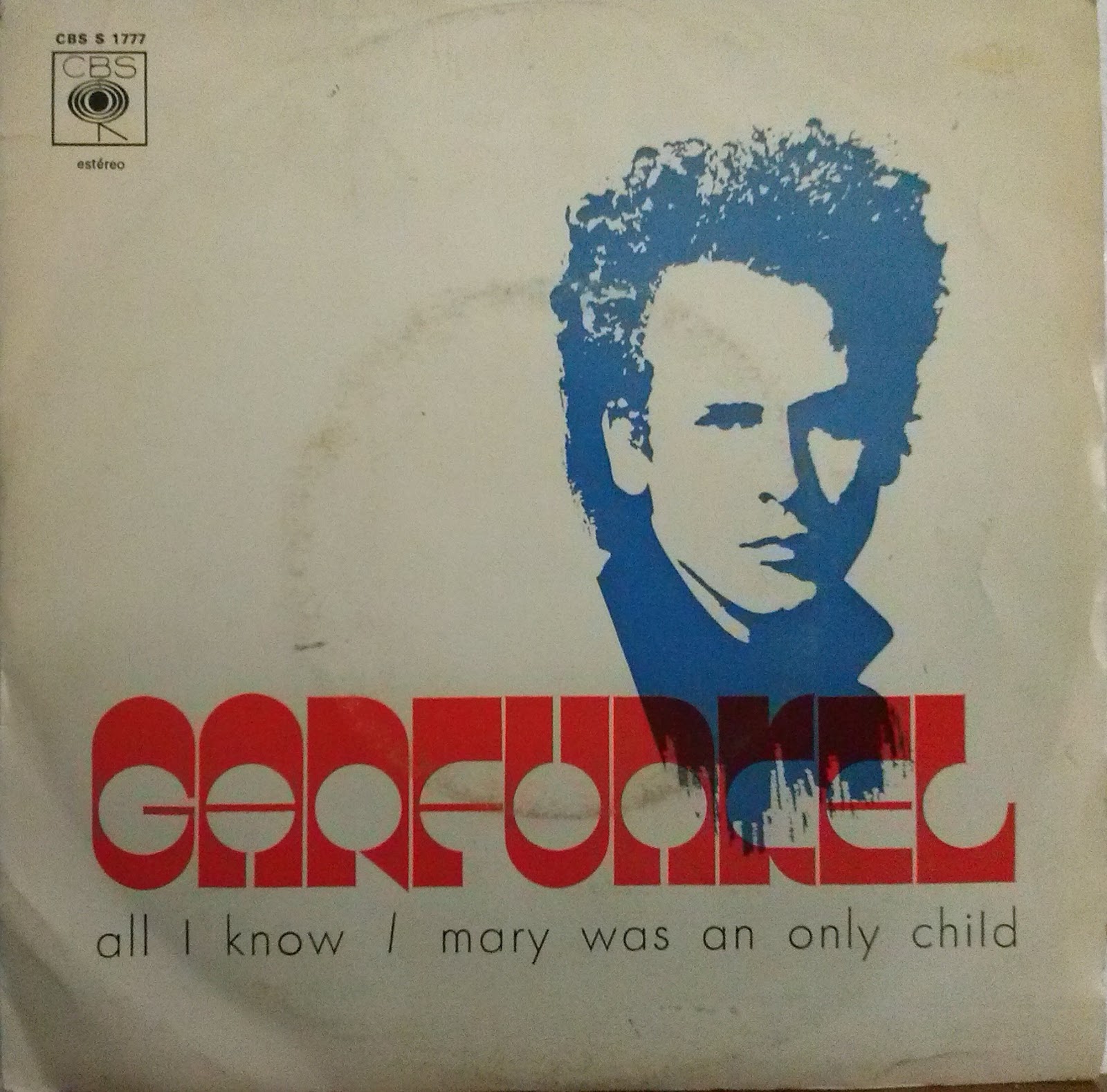 Discos de Vinil Repetidos ART GARFUNKEL ALL I KNOW SINGLE NOVO