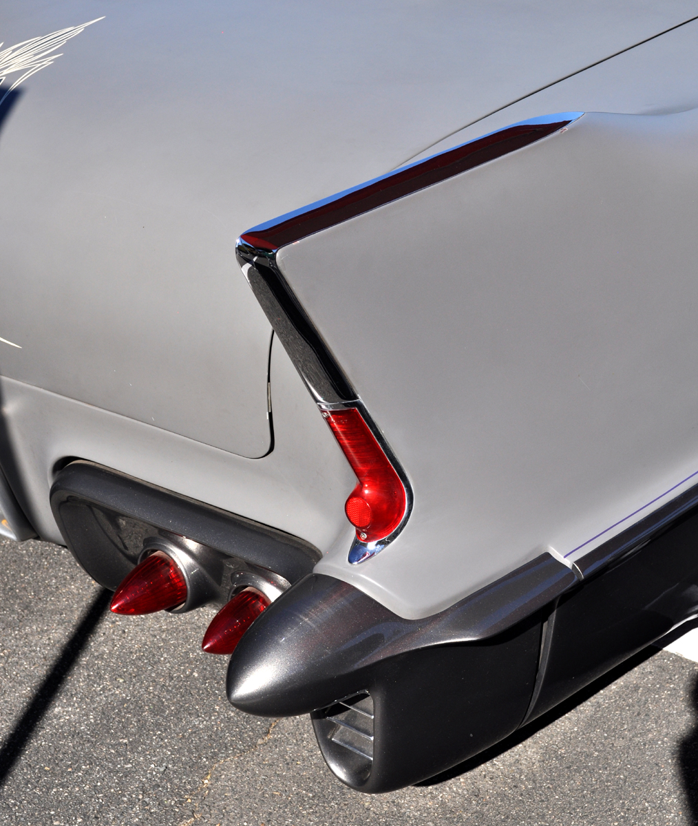 Just A Car Guy Suede and chrome El Dorado Brougham at the Bo Huff