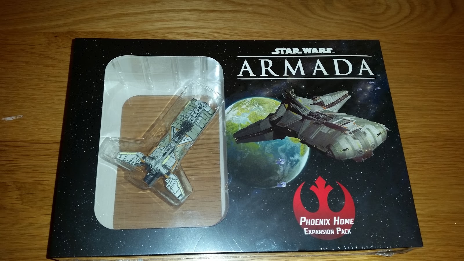 Star Wars Armada Phoenix Home Expansion pack unboxing and review.
