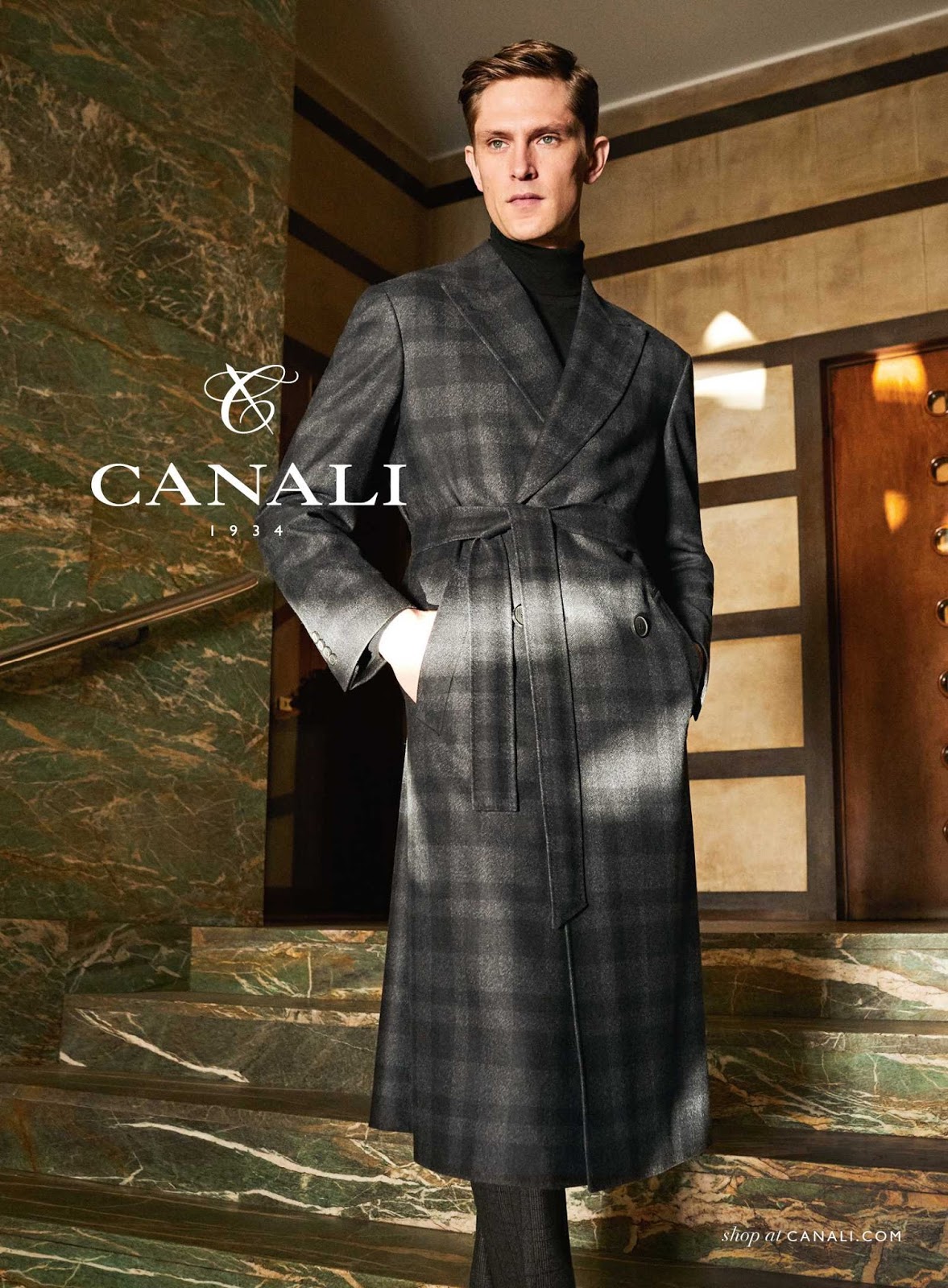 Canali 1934 presenta una refinada elegancia para su campaña de invierno