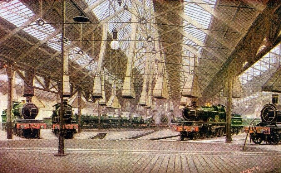 Just A Car Guy Old Oak Common Engine Shed, 1906