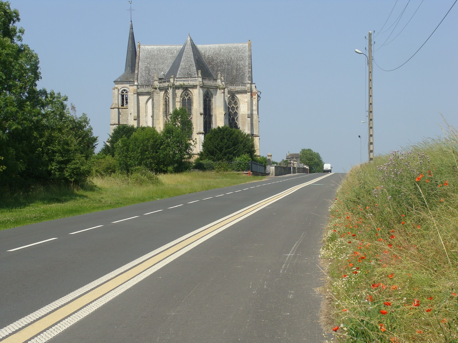 Rowerem z Amsterdamu do Hawru 17. Bresles Beauvais Bresles