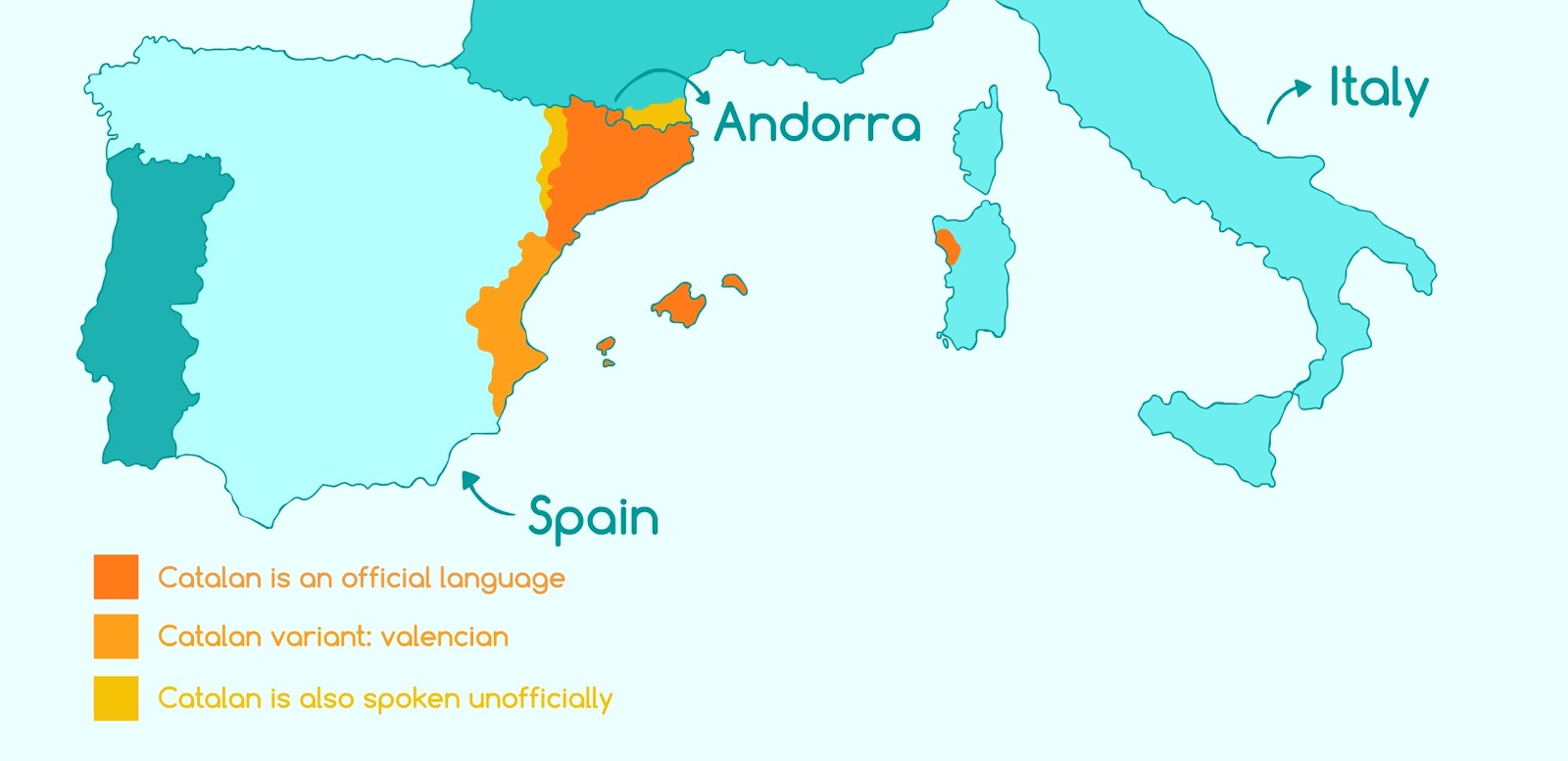 The Catalan Language: Dialiect Or A Crazy FrenchSpItalian Hybrid? -  Barcelona Experience