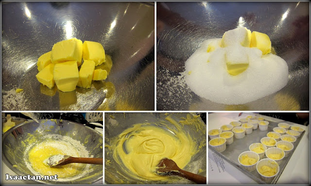 Step-by-step process to prepare the Vanilla Cupcakes