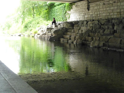 La rivière Cheonggyecheon Séoul Corée du Sud La rivière Cheonggyecheon Séoul Corée du Sud