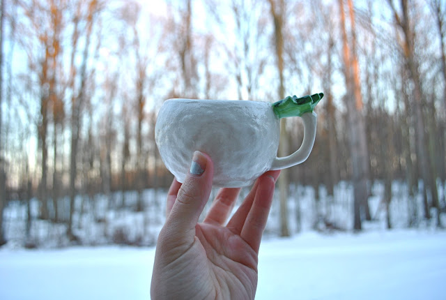 Flashback Summer:  Winter Snowball Cups!