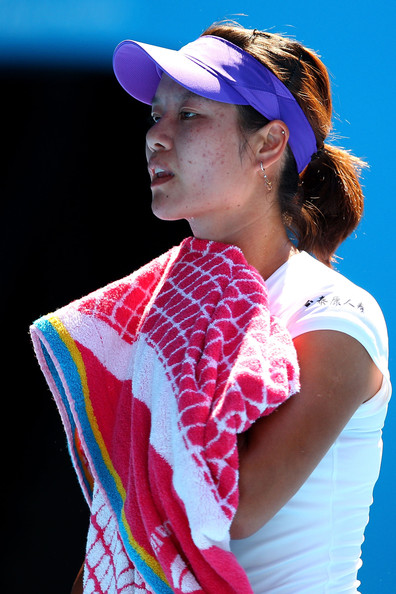 Li Na breaks down in the press conference