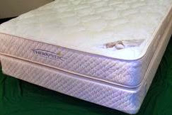 Two-Sided Therapedic Medi-Coil Permatuft Plush Mattress For A Addition Size Man.