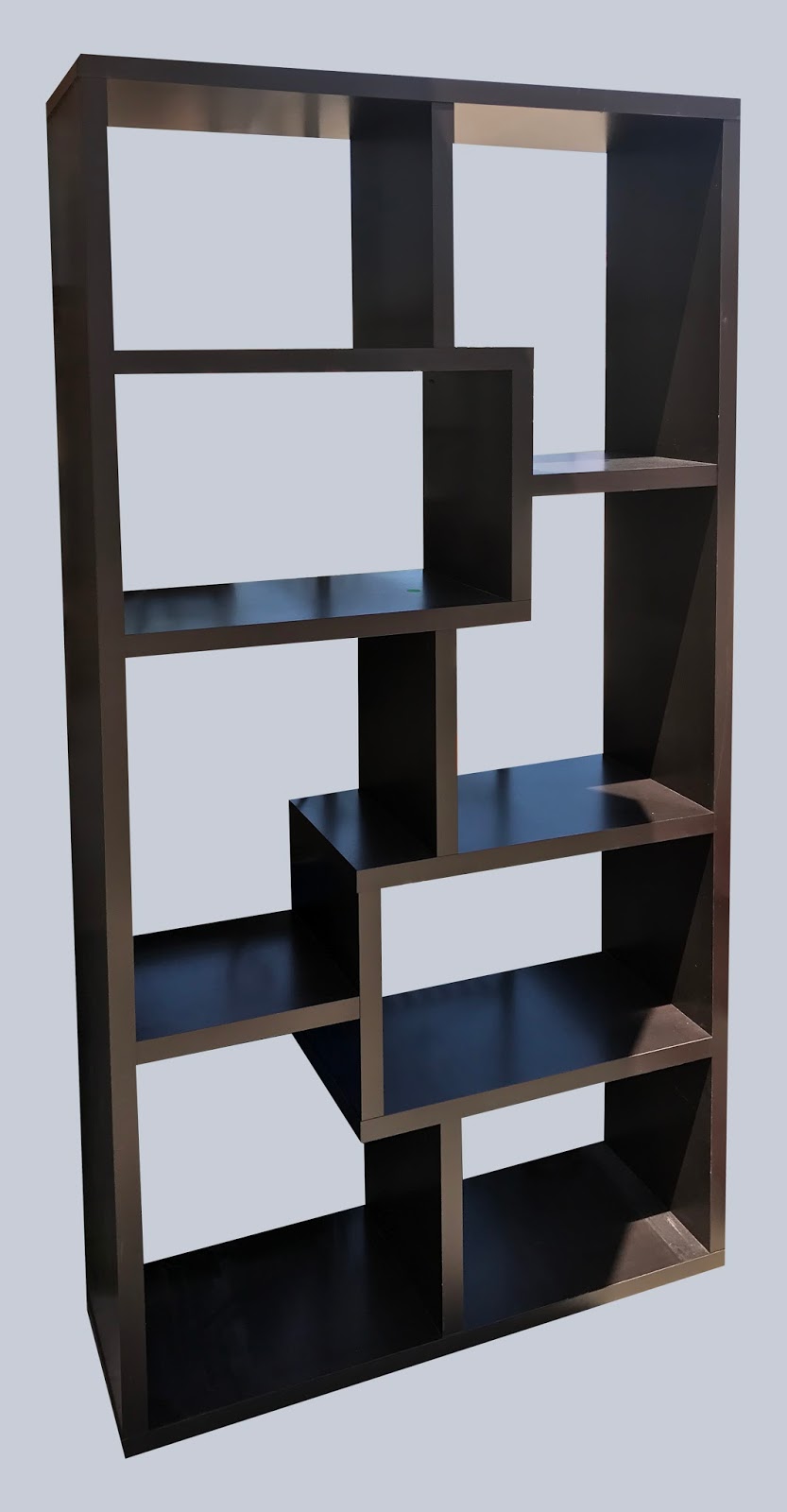 Uhuru Furniture & Collectibles Open Back Abstract Shelf 95 SOLD