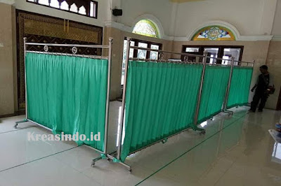 Jasa Hijab Masjid Stainless di Wonosobo dan Banjarnegara Jawa Tengah