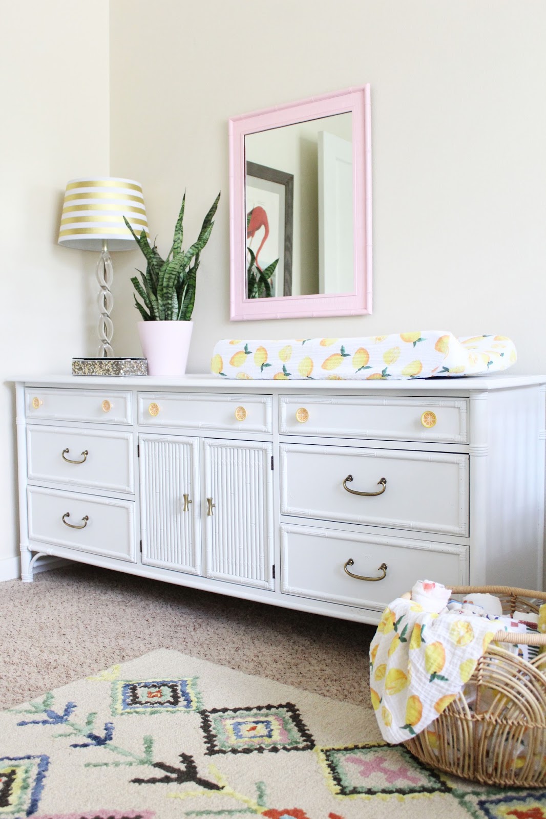 2 Vintage Diy Makeovers And A Nursery Sneak Peek Stripes And Whimsy