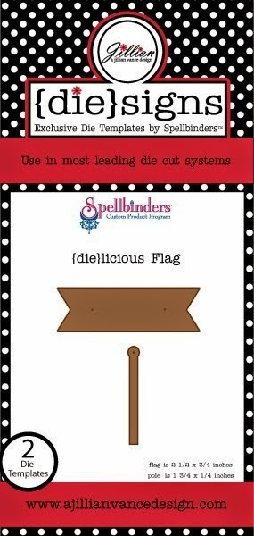 {die}licious Flag Banner and Pole