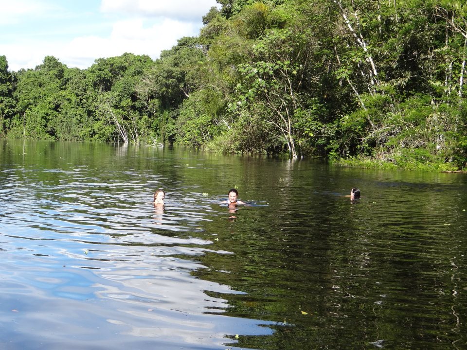 Field Day Swimming in the Amazon!