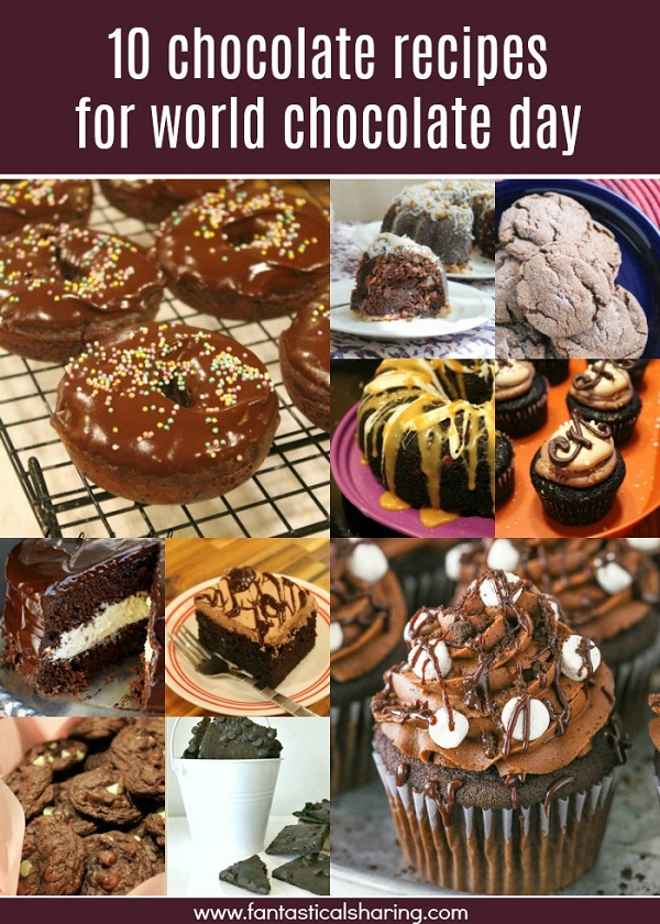 10 Chocolate Recipes for World Chocolate Day #recipe #chocolate #dessert