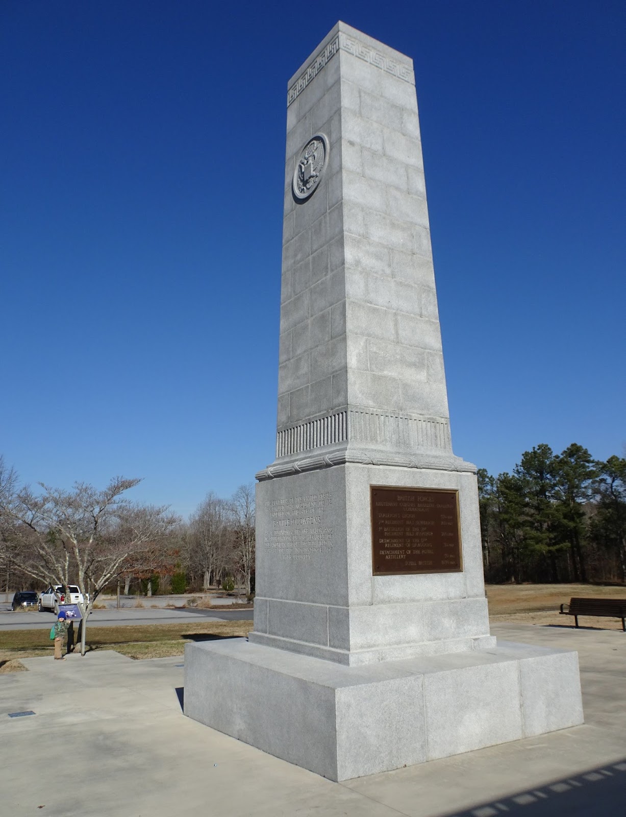 Femme au foyer Cowpens, our very own Upstate SC battlefield