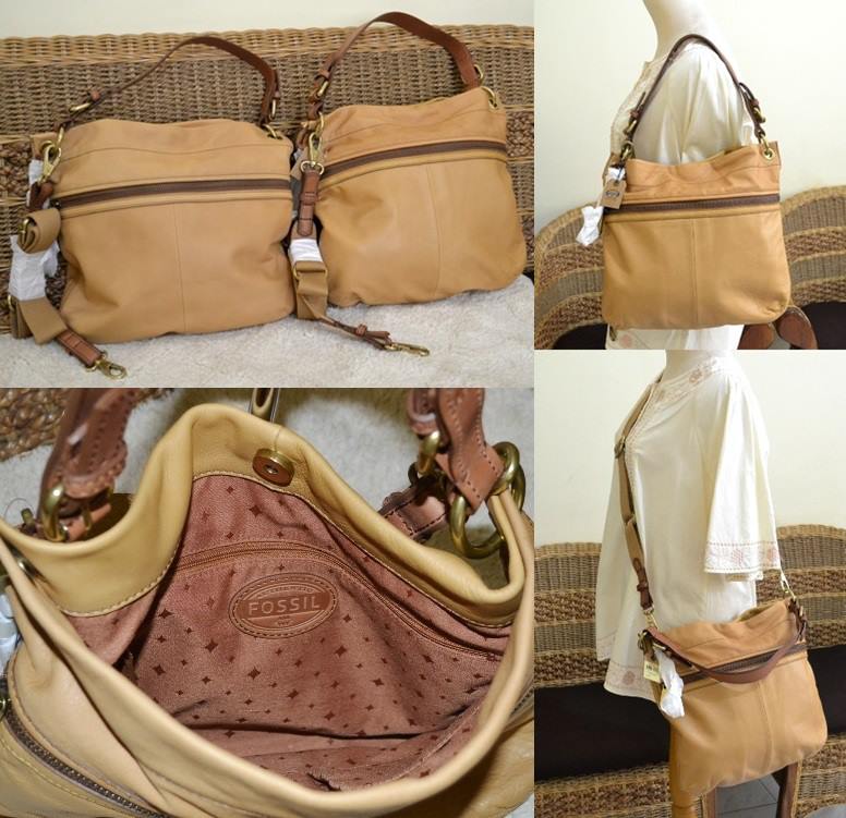 USA Boutique: Fossil Explorer Hobo - Camel