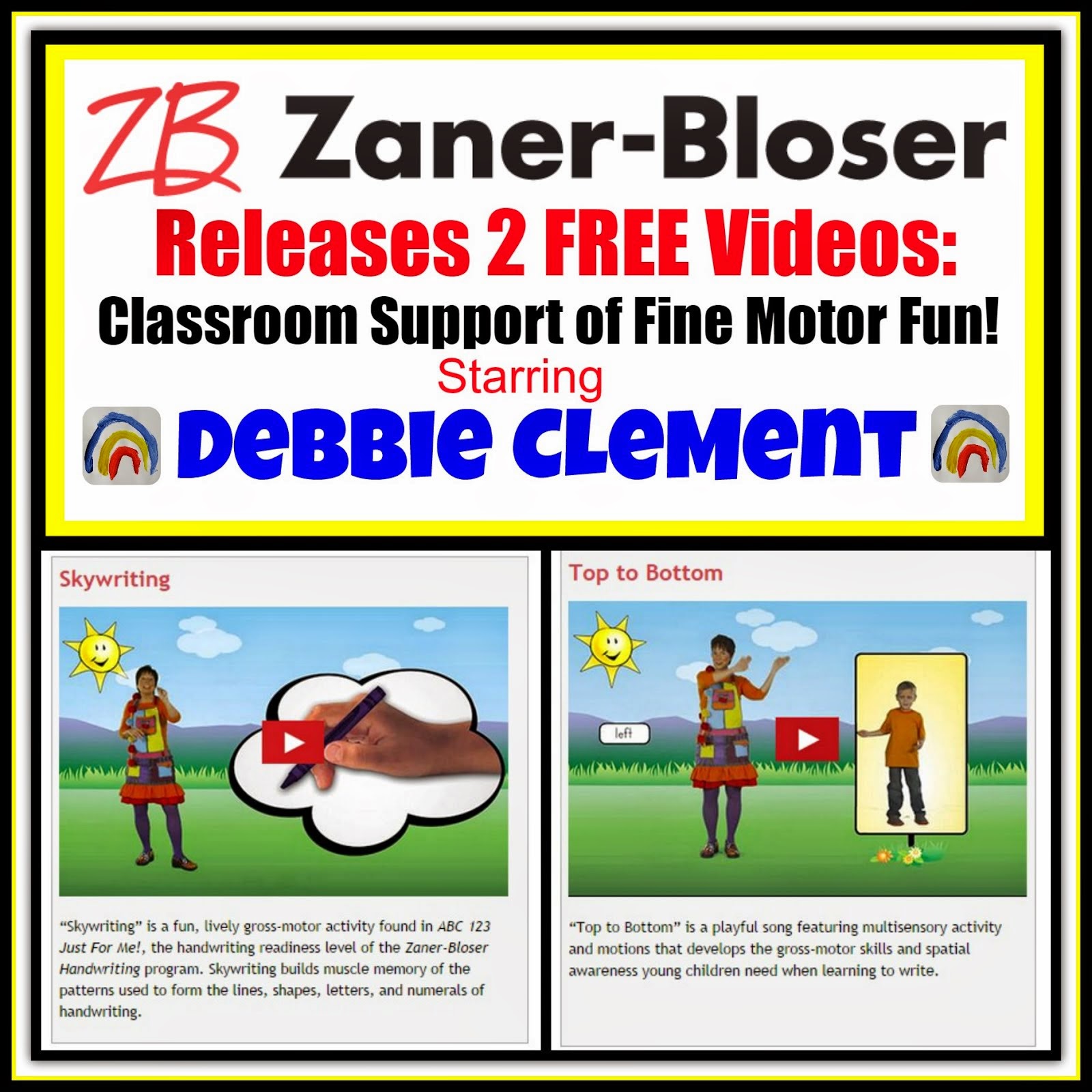 2 FREE Videos: Zaner-Bloser FUN!