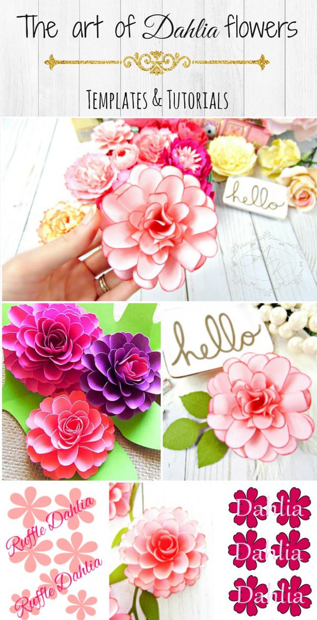 Mama's Gone Crafty The Art of Paper Dahlias