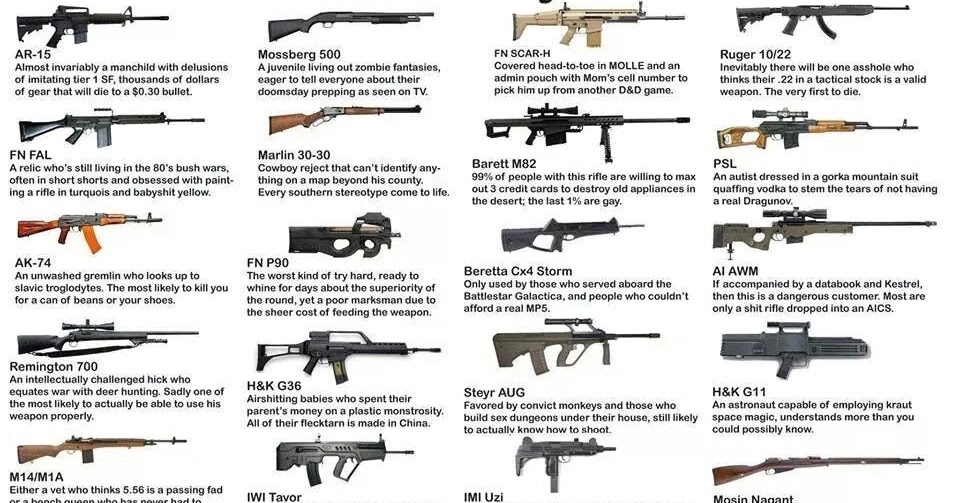 Firearm Chart