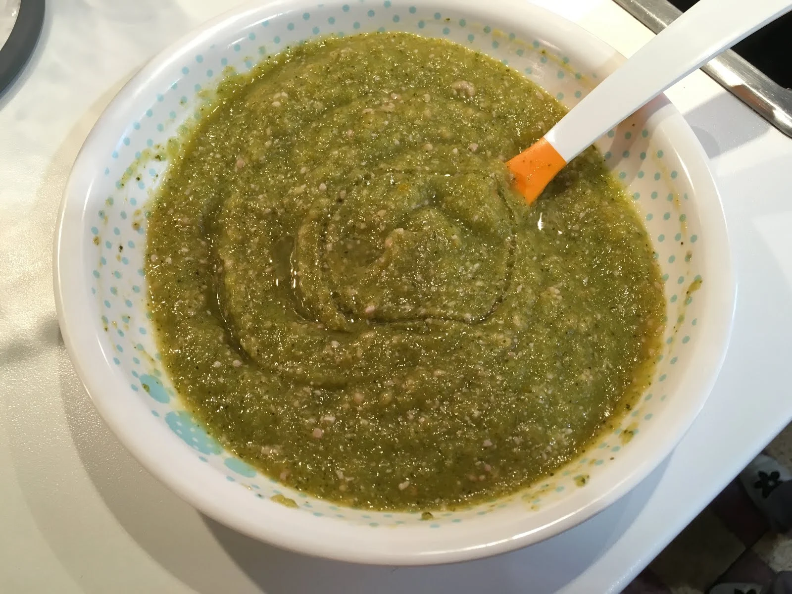 Purée de légumes verts pour bébé (dès 6 mois )