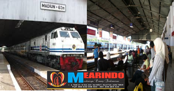 Petugas Gabungan PT. KAI Madiun Adakan Swuping Penumpang Bonek