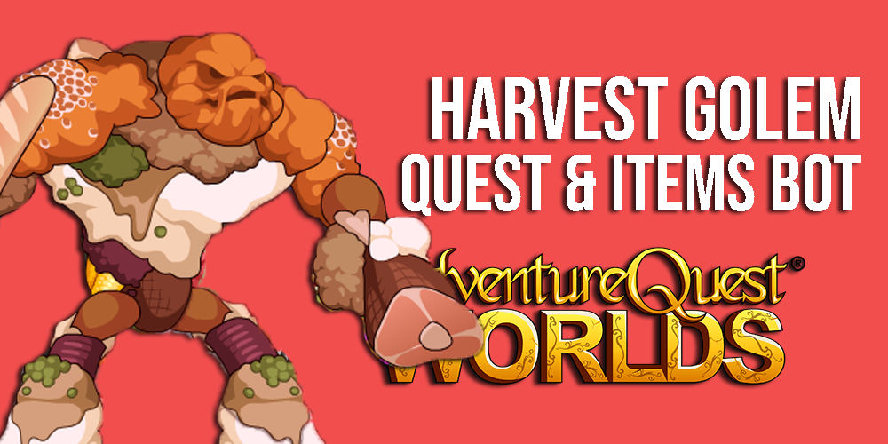 Harvest Golem Items Bot AQW