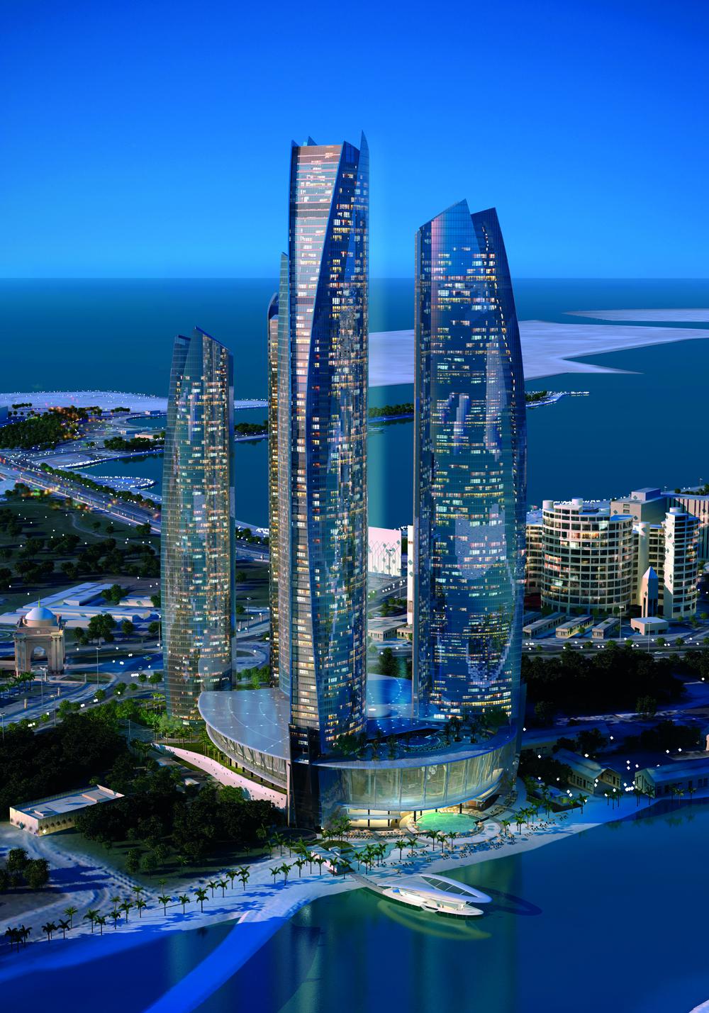 World of Architecture: Jumeirah at Etihad Towers, Abu Dhabi