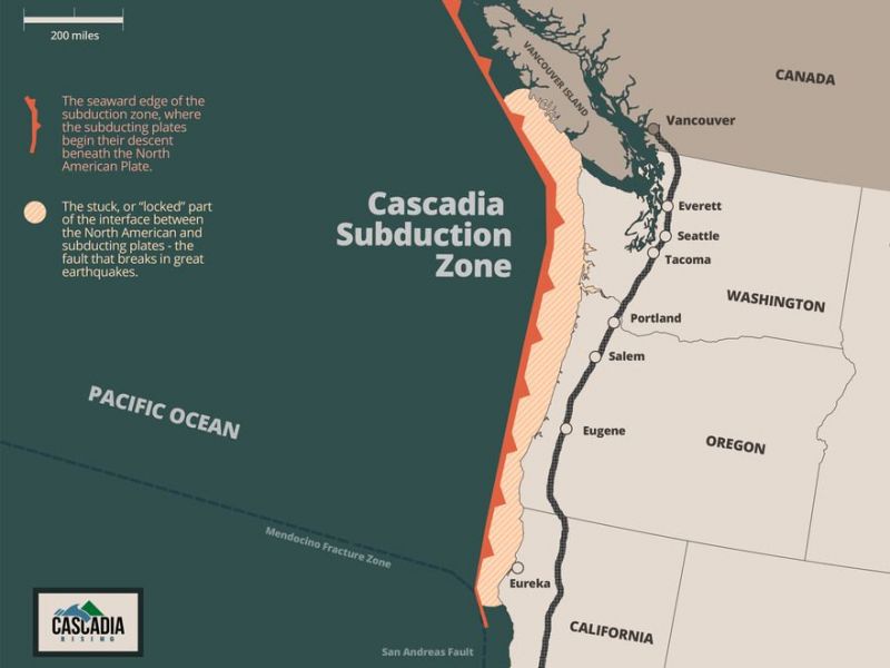 TradCatKnight Cascadia Subduction Zone earthquake update Thousands of
