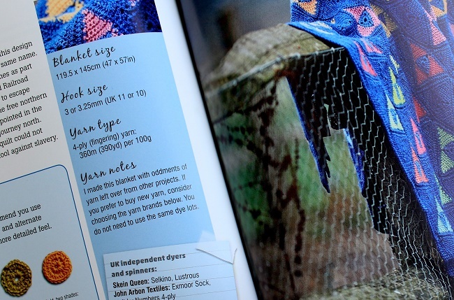 lazy daisy Jones blog book review rainbow crochet blankets