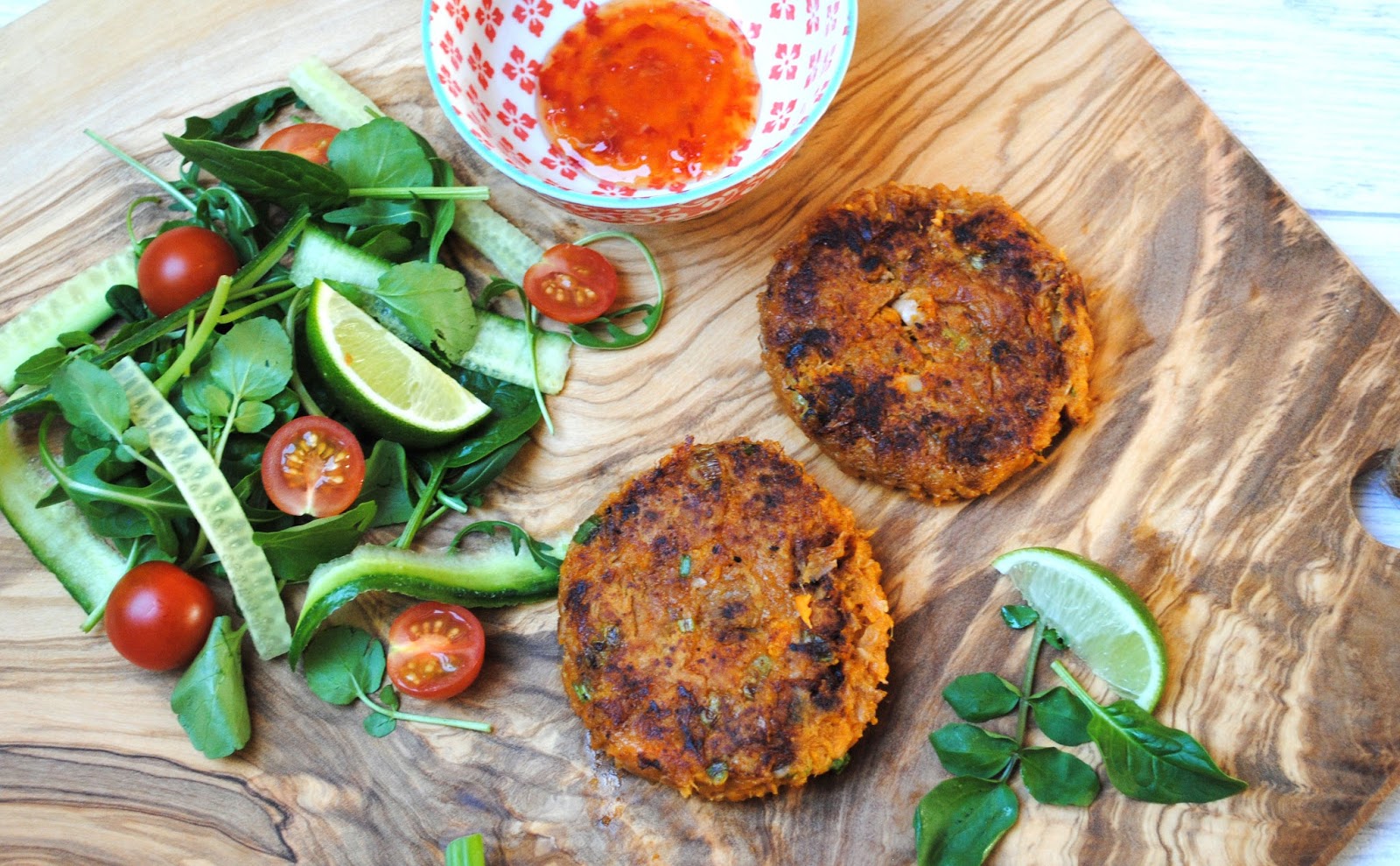 Sharkett Sisters TUNA AND SWEET POTATO FISHCAKES