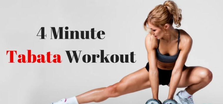A 4 Minute Workout To Burn All The Fat Quickly