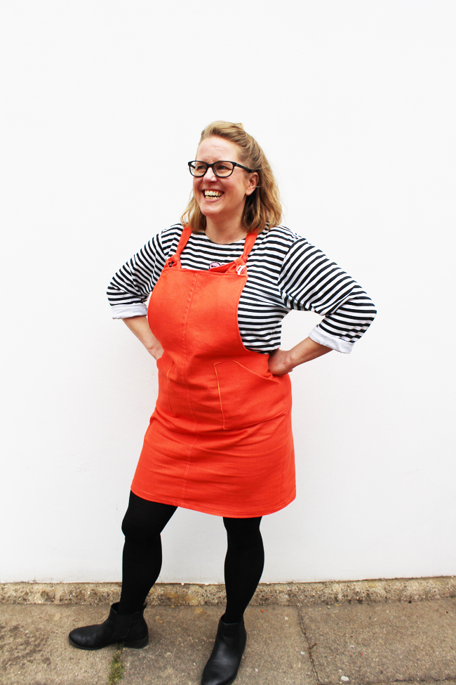 Kate's Coral Cleo with Hacked Pockets - Sewing pattern by Tilly and the Buttons