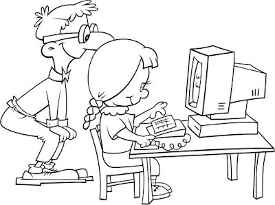 Mi colección de dibujos: ♥ Dibujos de Informática para colorear ♥