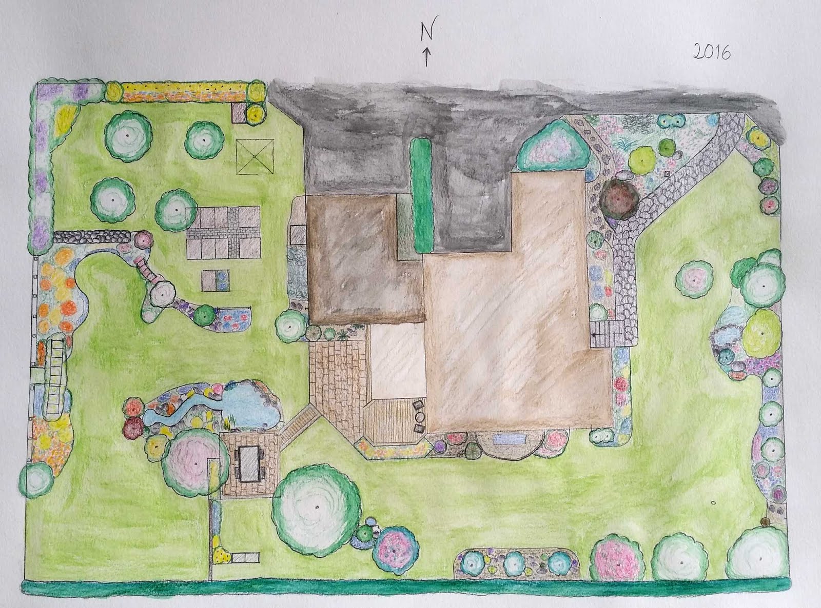 Trädgårdplan 2016