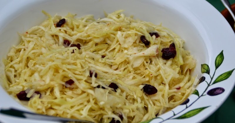 Krautsalat mit Cranberries