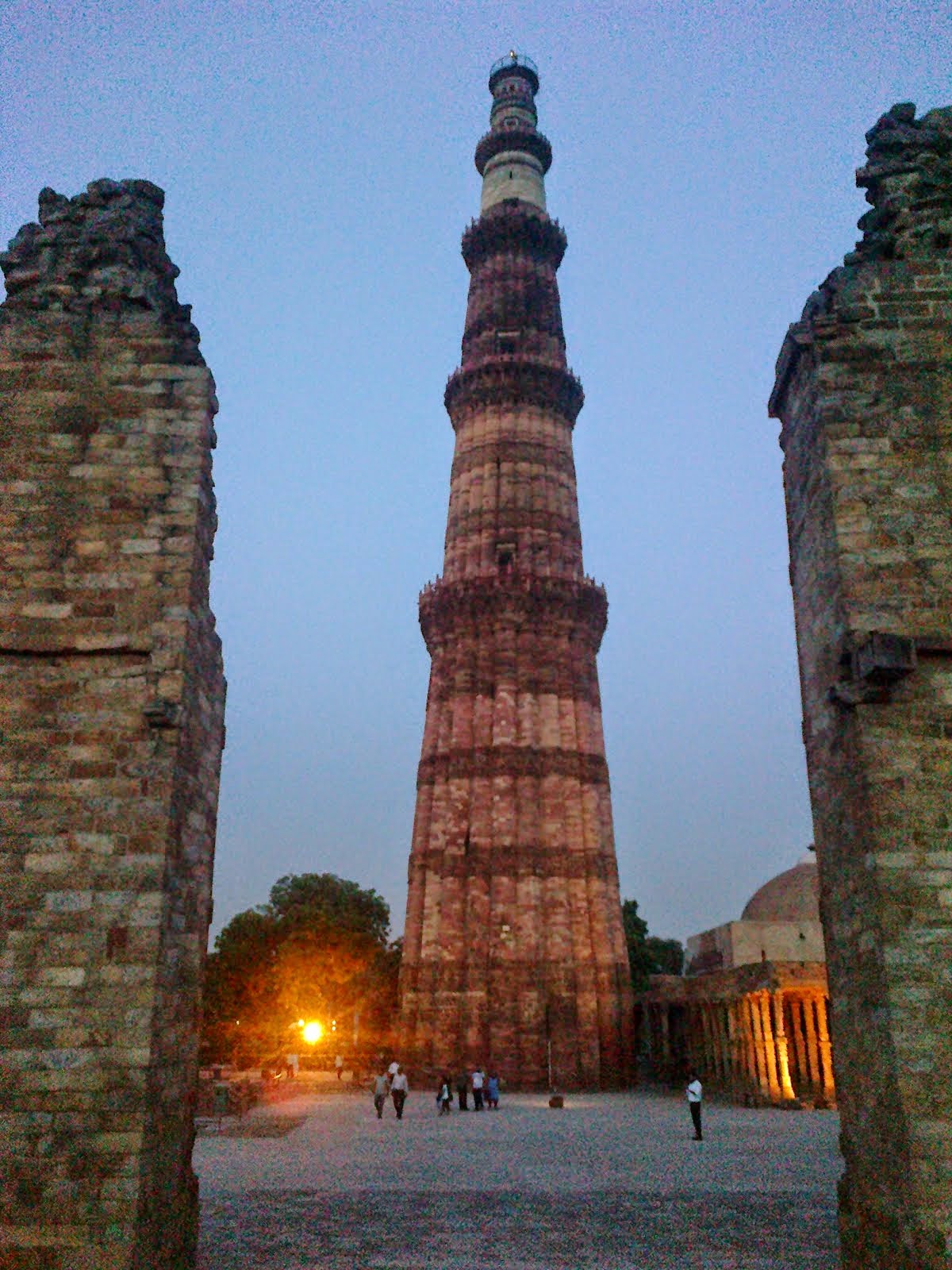 Qutub,Dusk Scene