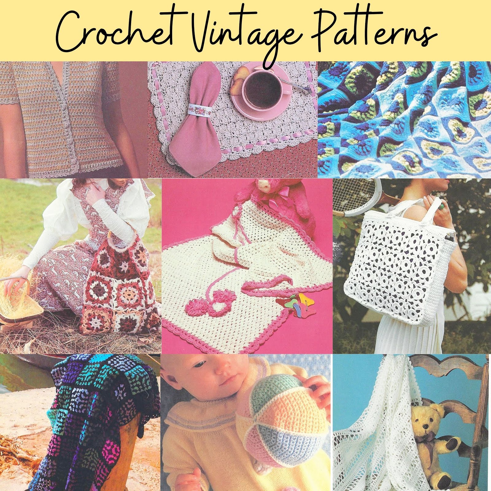 Vintage Patterns - Click for Details