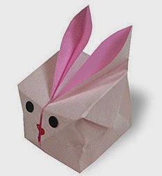 Hướng dẫn cách gấp giấy Origami - Hình con thỏ dễ thương đơn giản
