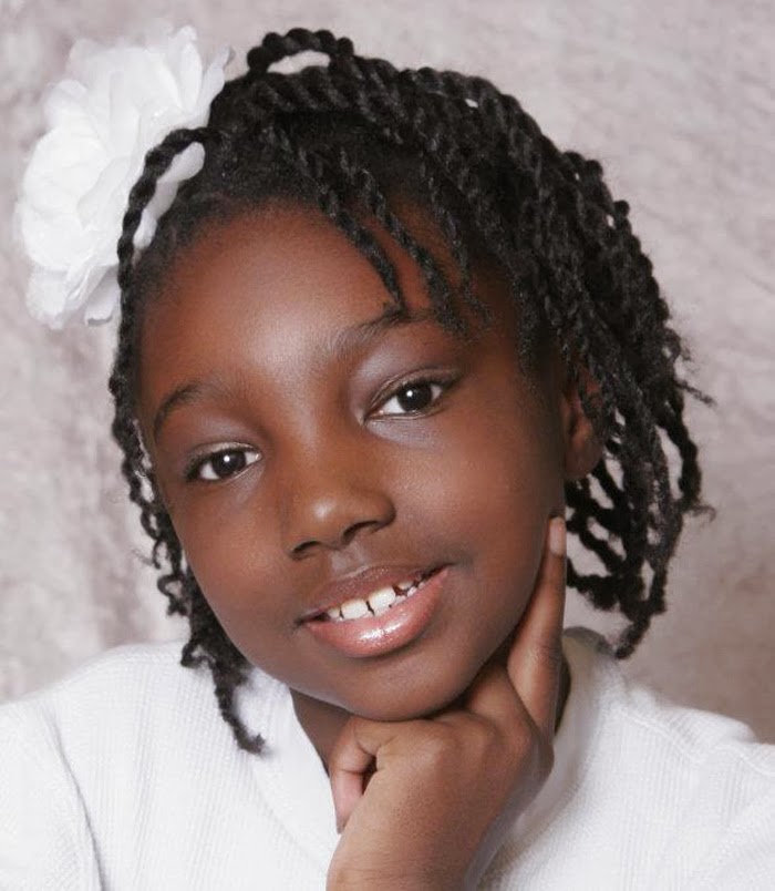 ... and Styles: Natural Braid and Twist-Out Black Children Hairstyles