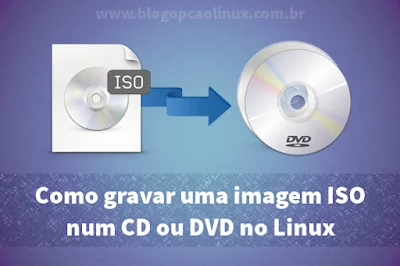 Como gravar uma imagem ISO num CD ou DVD no Linux