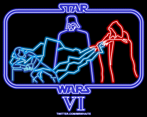 07-Star-Wars-VI-Michael-Whaite-aka-Mr-Whaite-Digital-Neon-Signs-for-Films-www-designstack-co
