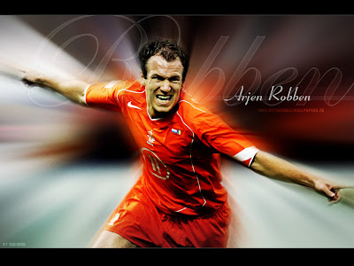 Arjen Robben goal celebrations wallpaper