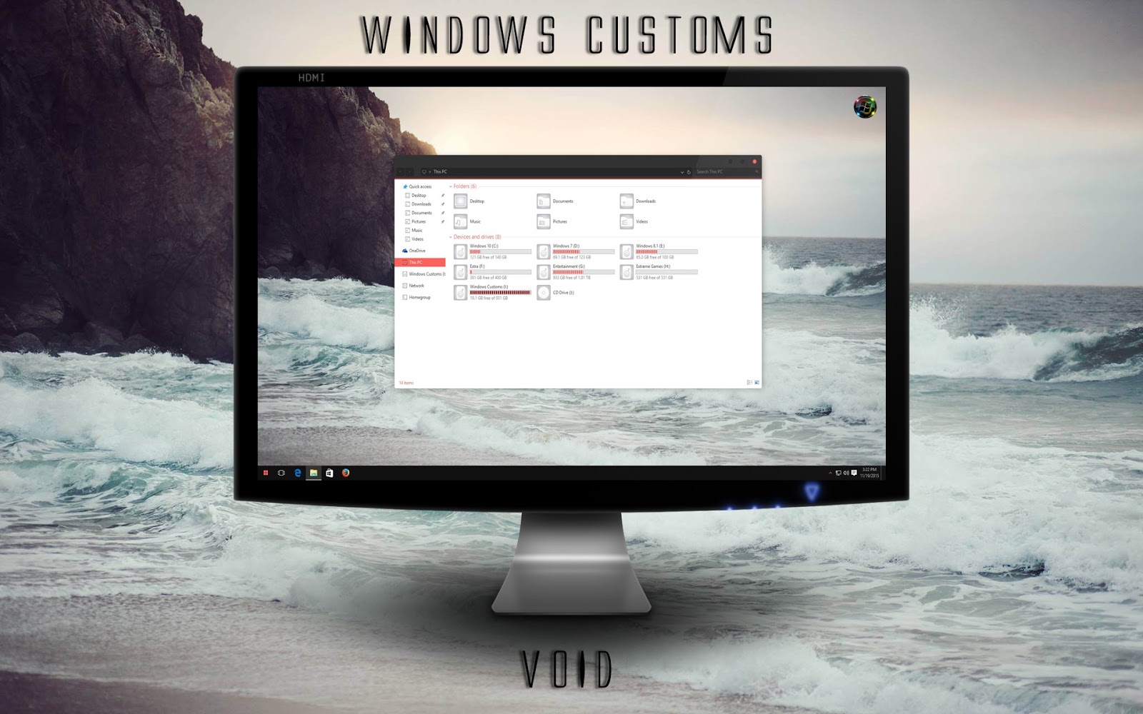 Кастом винда. Revios windows. Hud windows. Виндовс 7 кастом. Касто для виндовс.