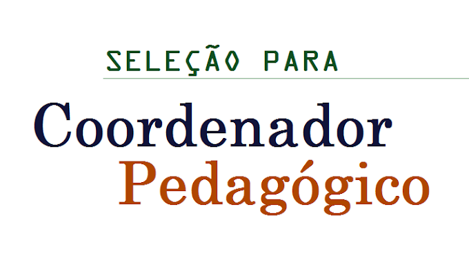  Seleção em Curitiba - PR para Coordenador Pedagógico