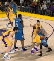 Download Los Angeles Lakers and Oklahoma City Thunder Shoes Pack