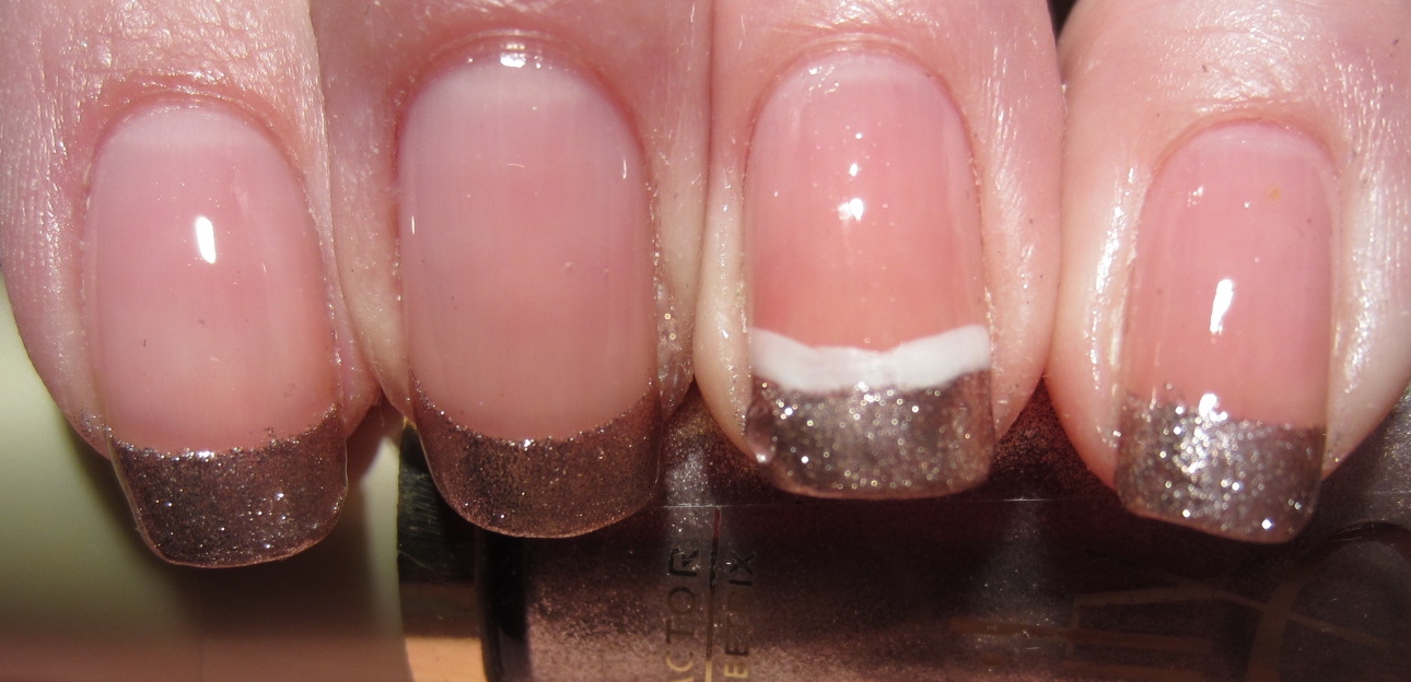 Ida Pie DIY Perfect French Manicure using Crafting Tape